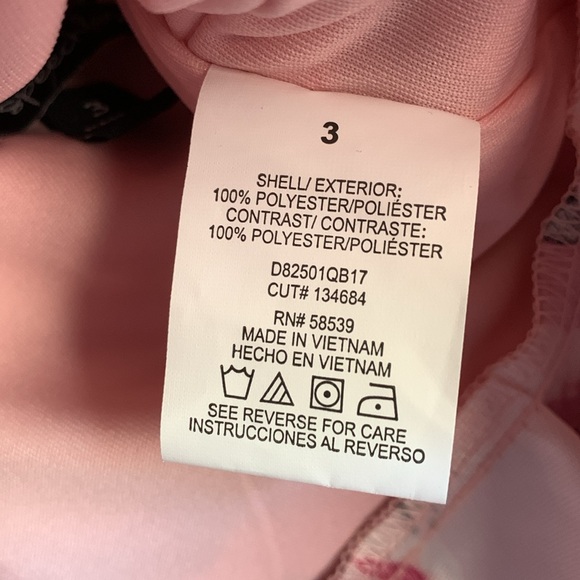 NWT pink homecoming mini dress floral fit & flare … perfect for HOCO size 3 - Picture 13 of 15